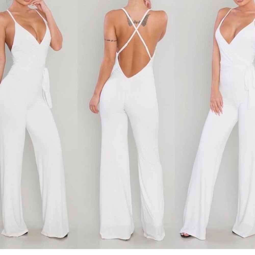 White jumpsuit